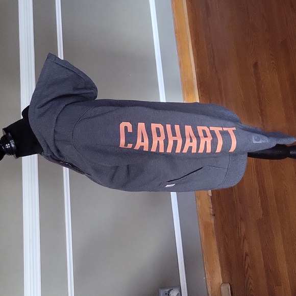 CARHARTT Rain Defender Zip Up Hoodie Size Small - Picture 3 of 11